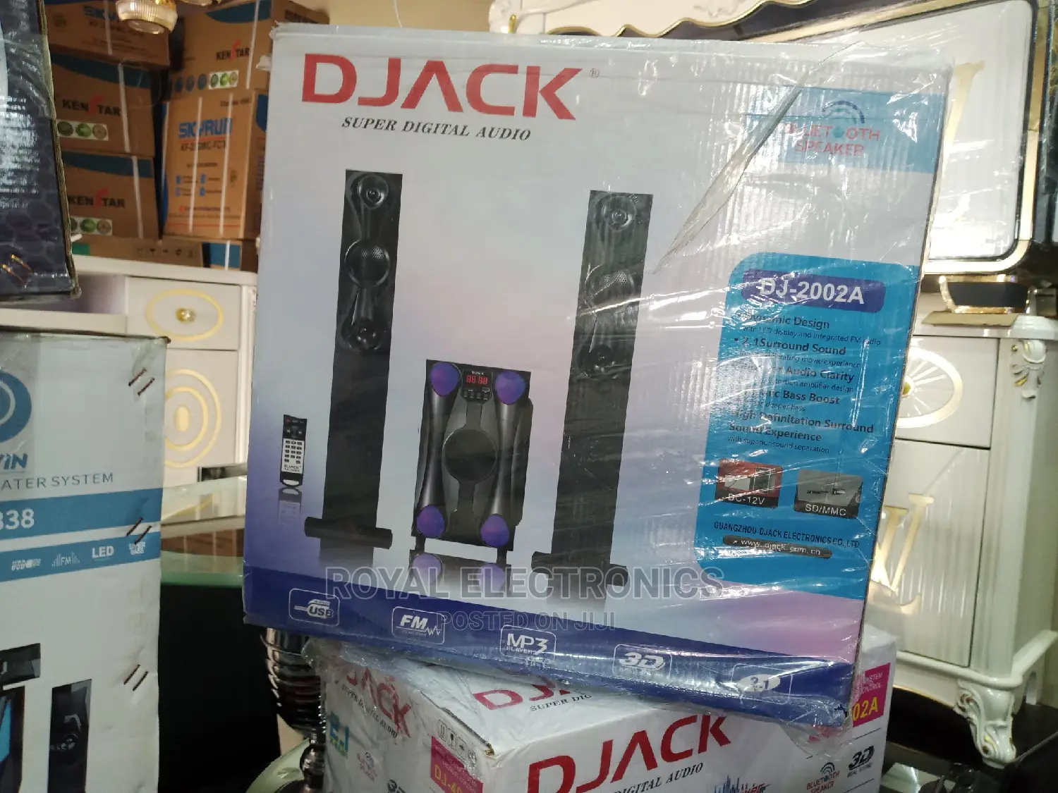 Unique Design Djack 2.1ch Bluetooth High Class Home Theatre