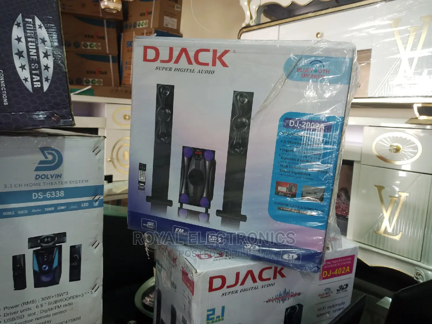 Unique Design Djack 2.1ch Bluetooth High Class Home Theatre