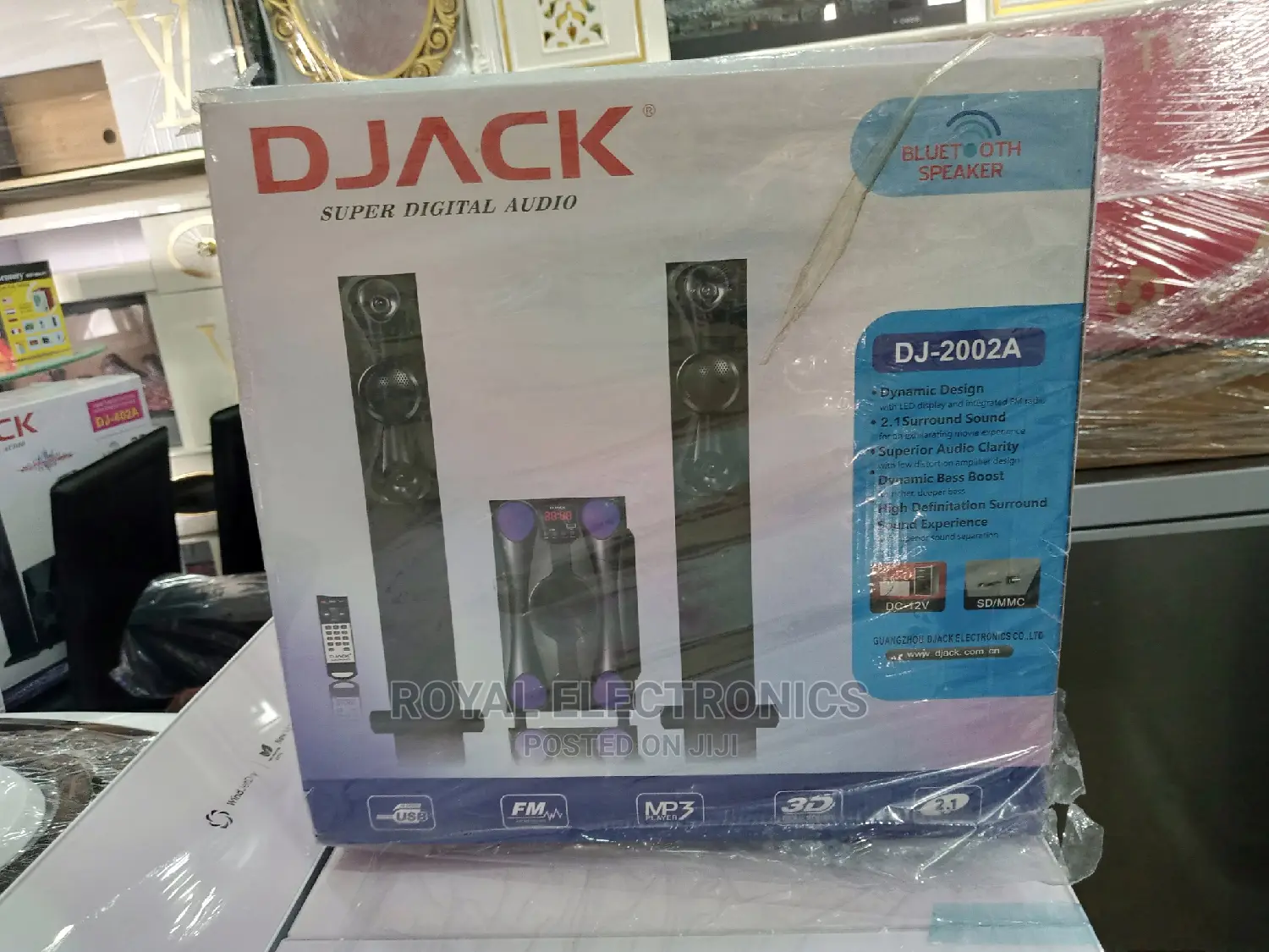 Best Quality Djack 2.1ch Bluetooth High Class Home Theatre