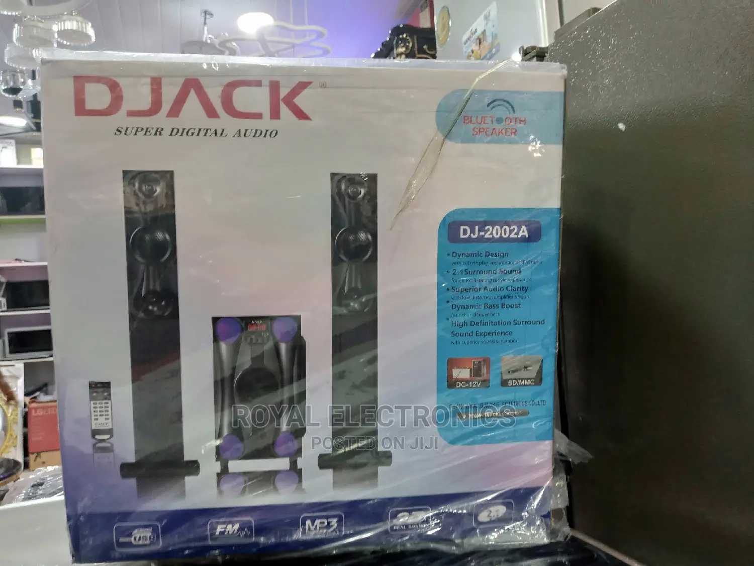 Premium Quality Djack 2.1ch Bluetooth Home Theatre