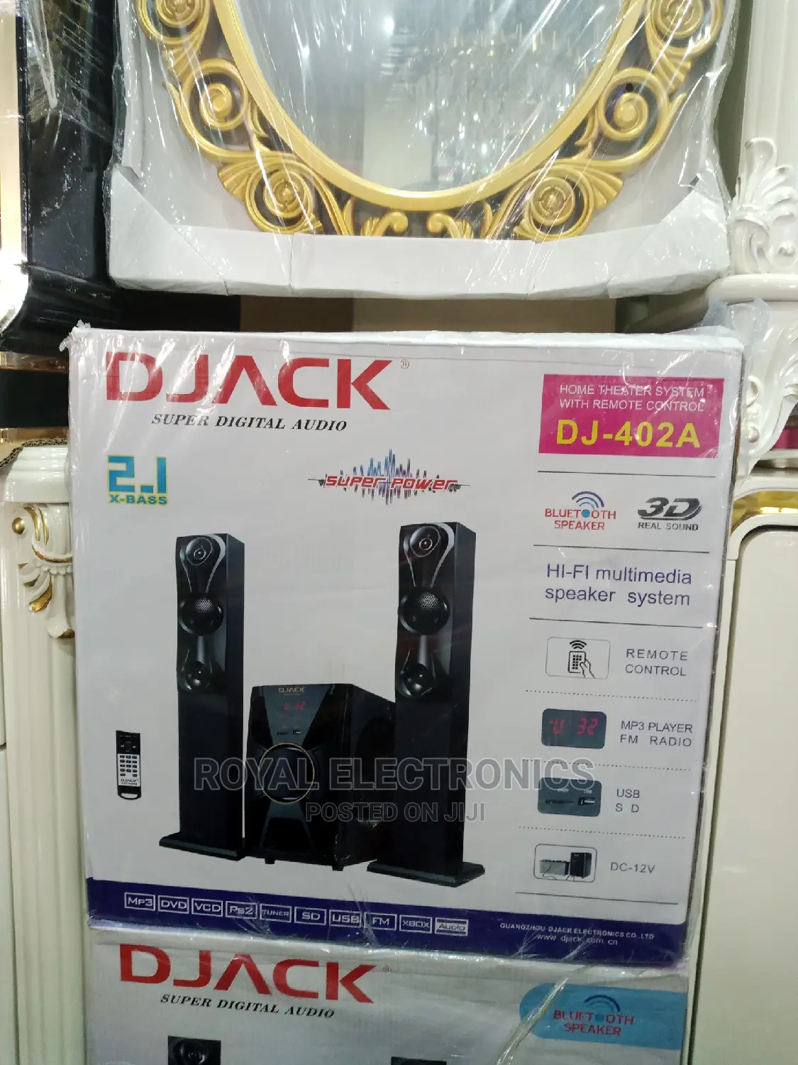 High Quality Djack 2.1ch Bluetooth Home Theatre