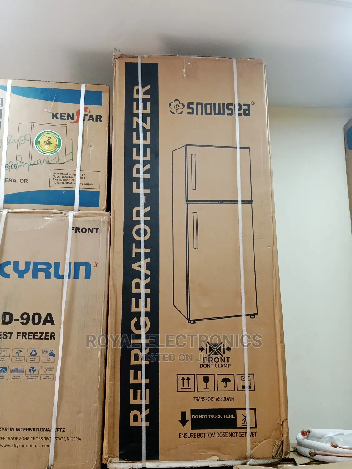 Best Released Snowsea Double Door Standing Refrigerator