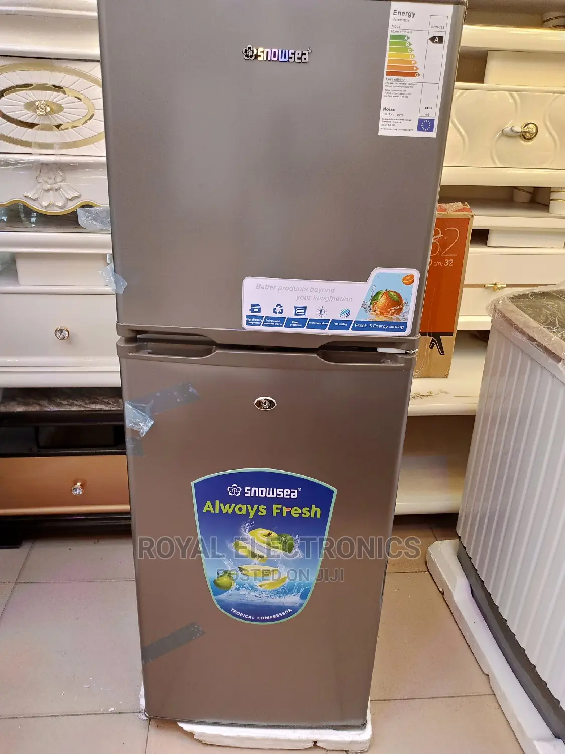 Built In Snowsea(Bcd-198) Double Door Refrigerator