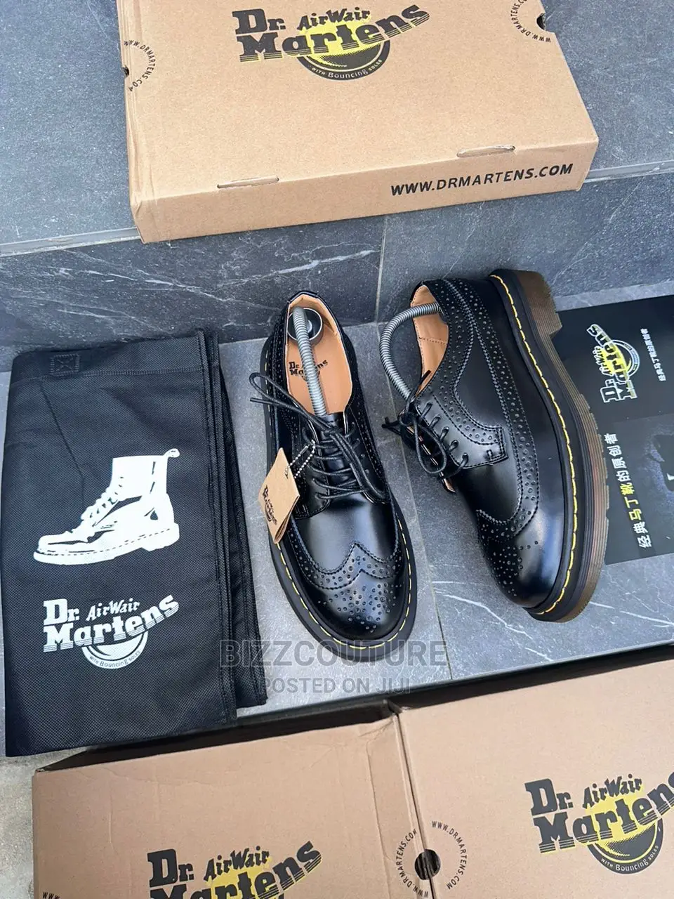 Original DR MARTENS 3989 White/Black Available in Store