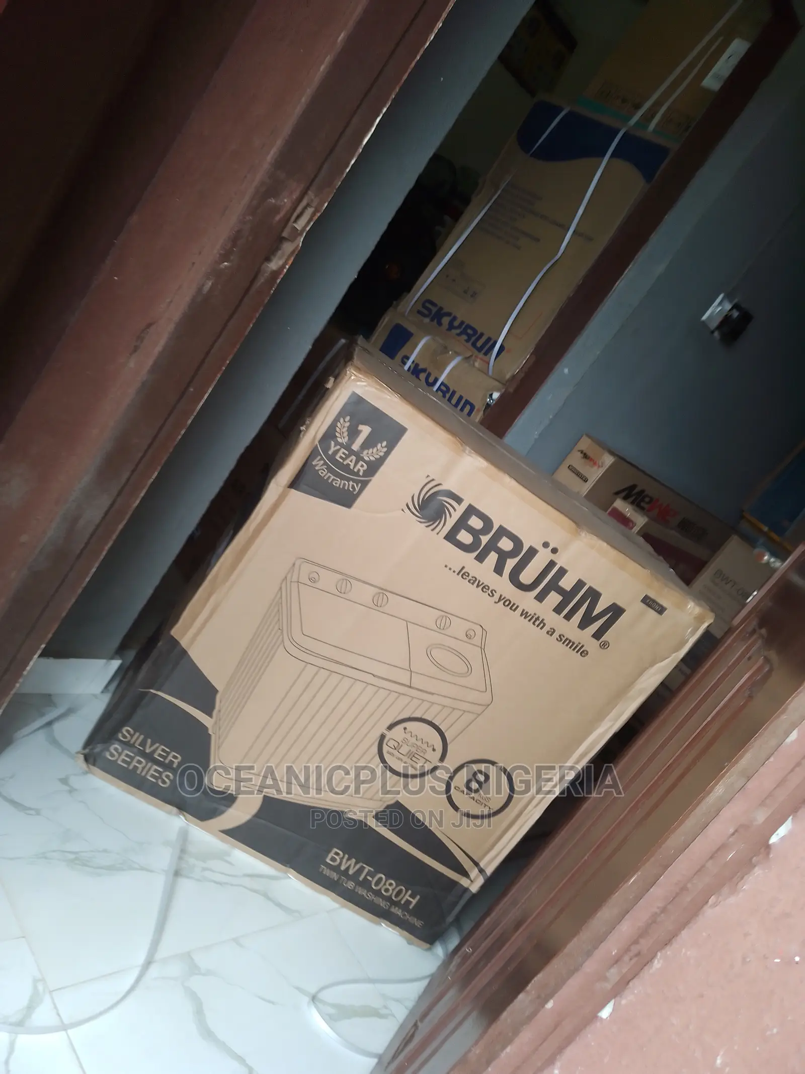 Original Bruhm 8kg Twin Tub Washing Machine