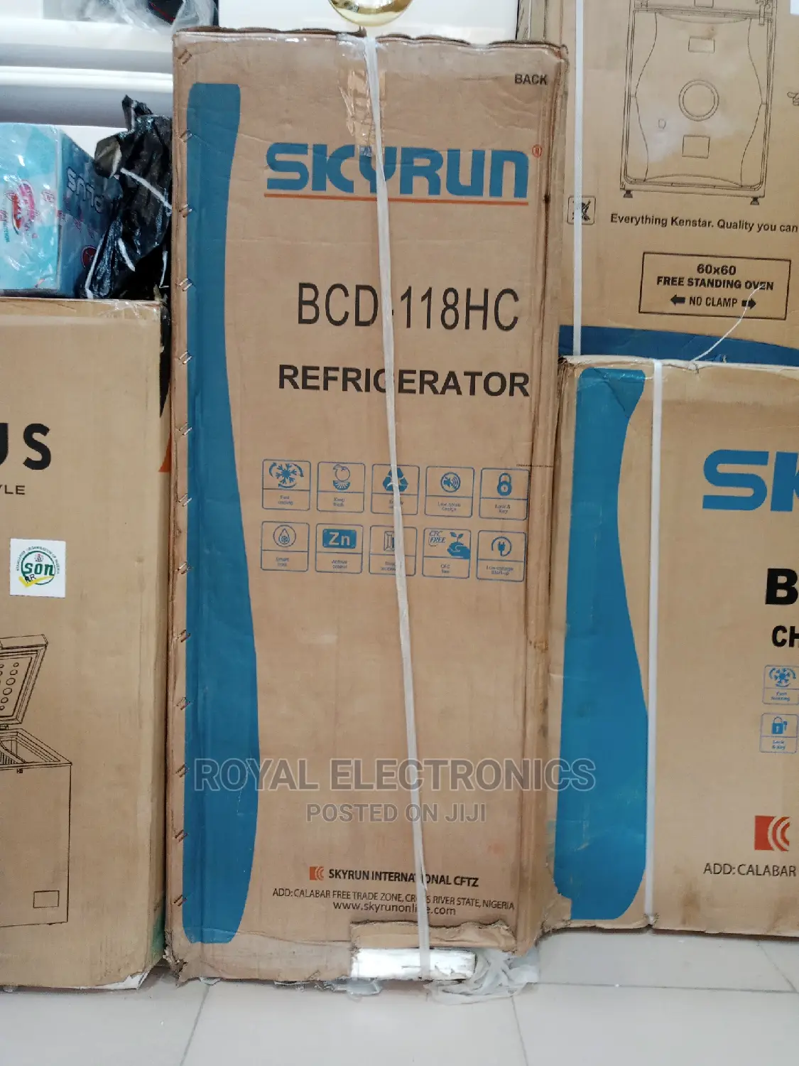Trendy Design Skyrun 118 Litres Double Door Refrigerator