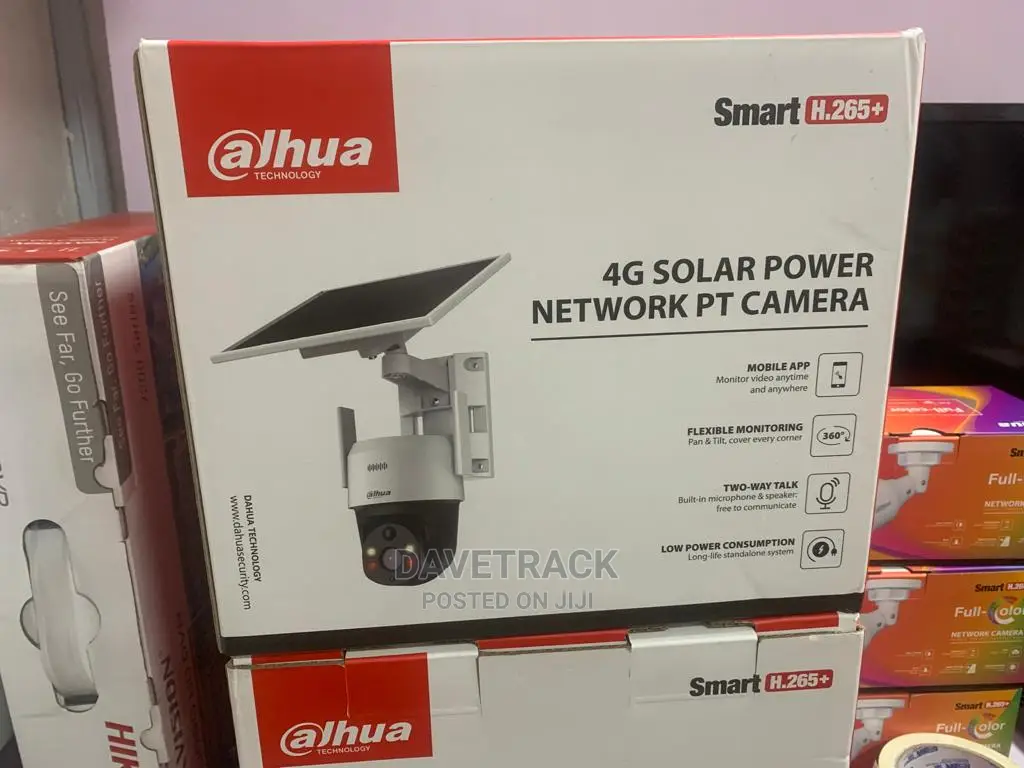 4G Solar Power Network PT Camera