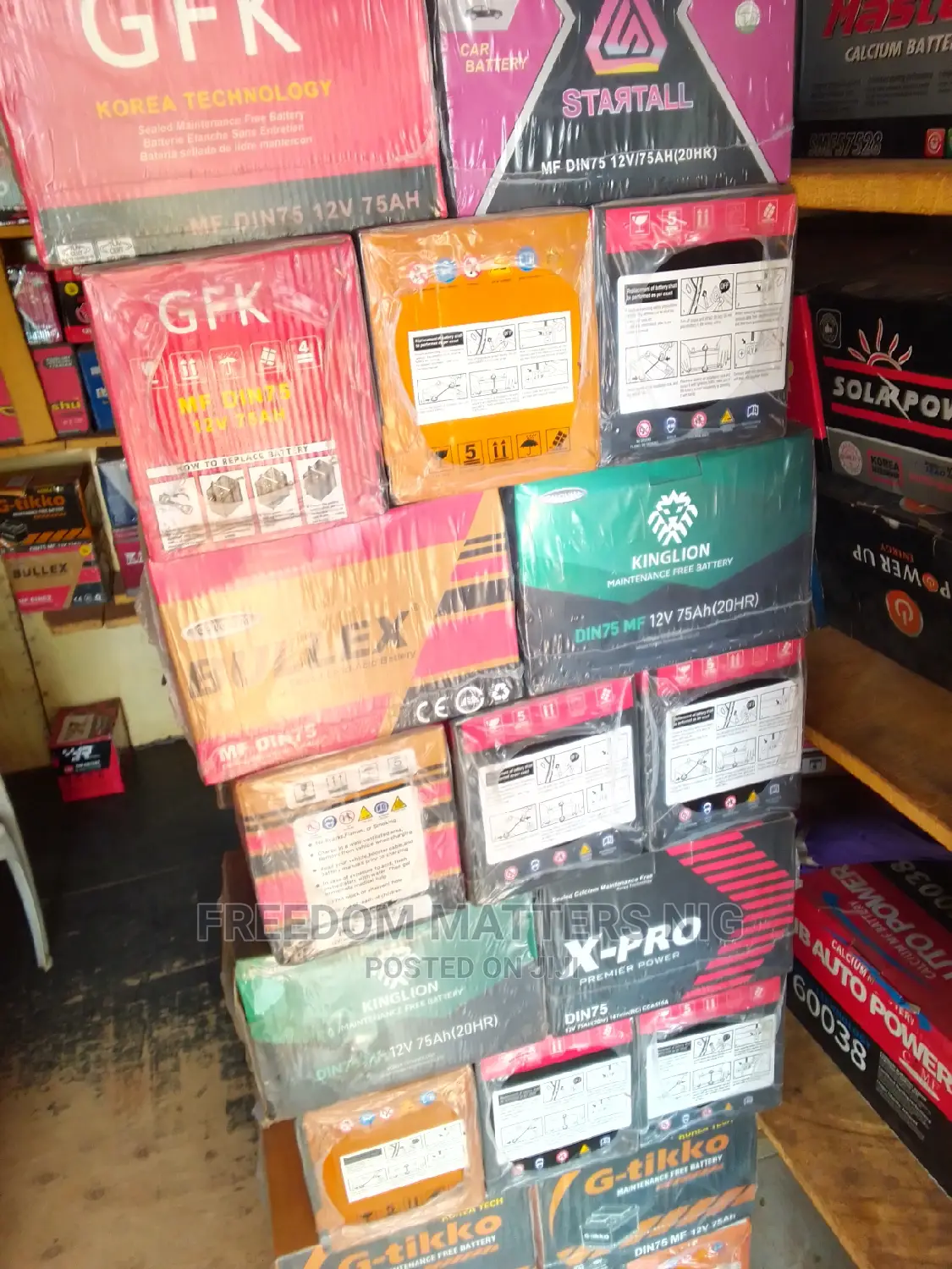 Original Korea Car Battery Cr