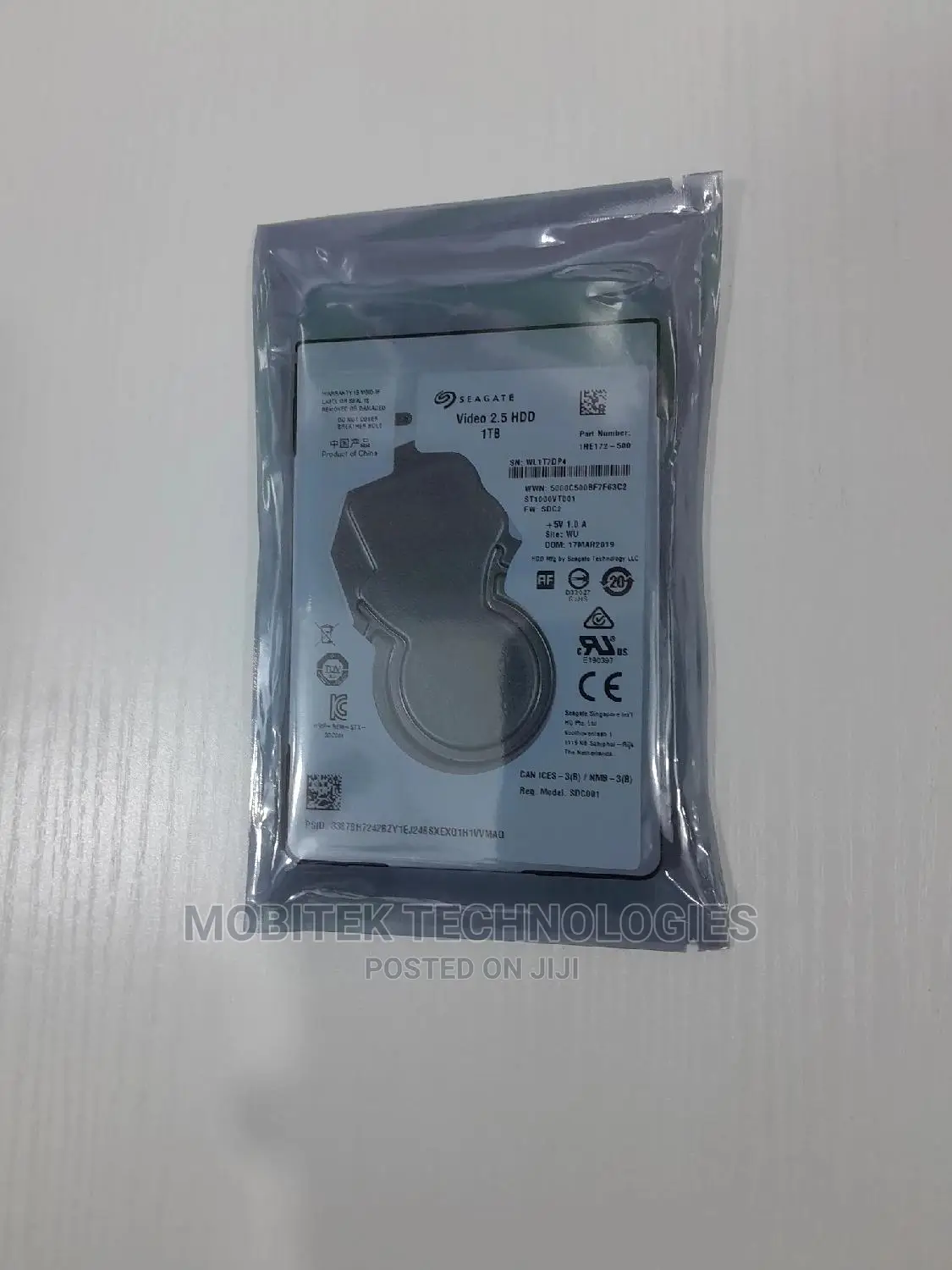 1tb Seagate Sata 2.5" Laptop Hard Drive