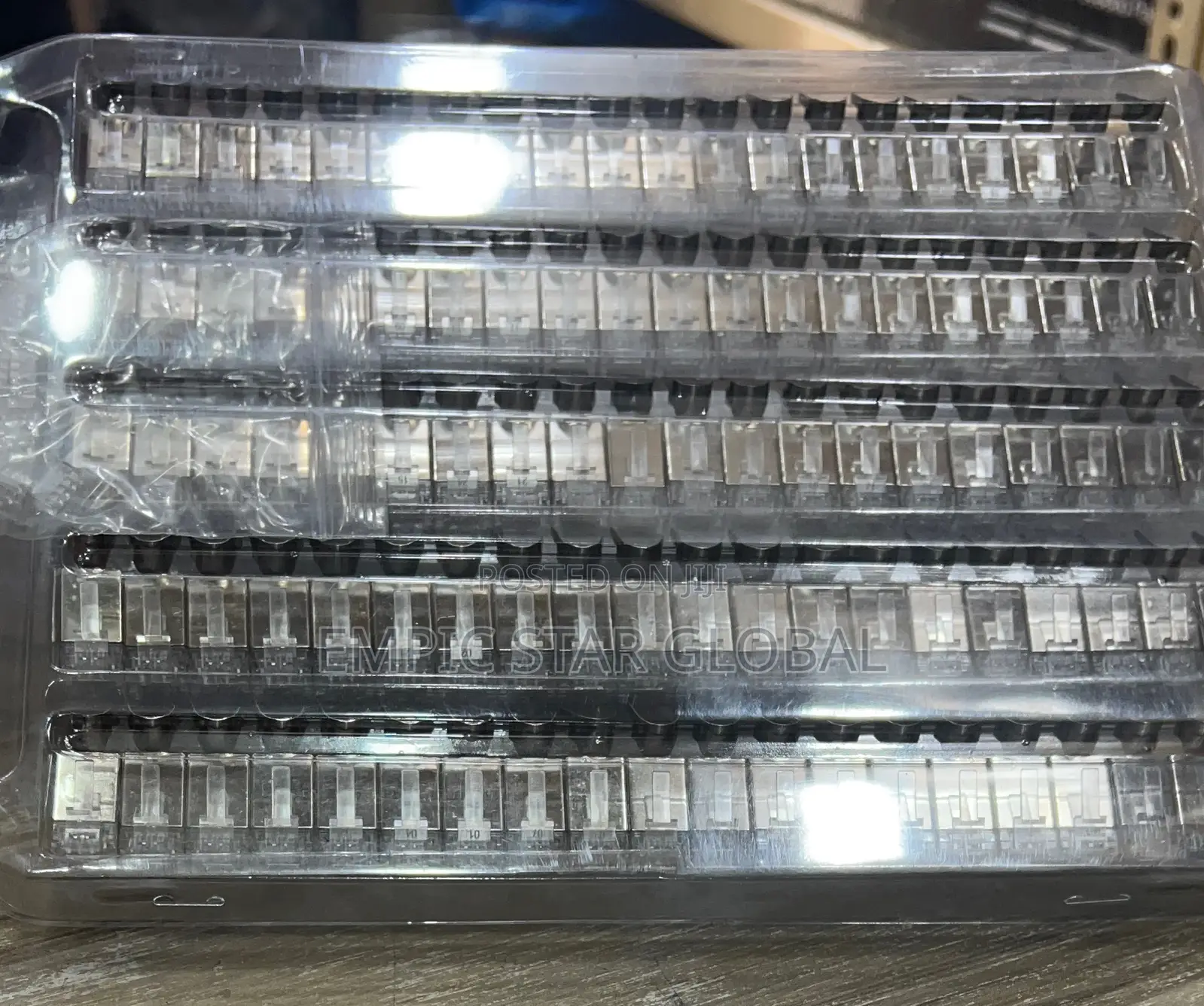 Cat7 RJ45 Connector Pack of 100pcs
