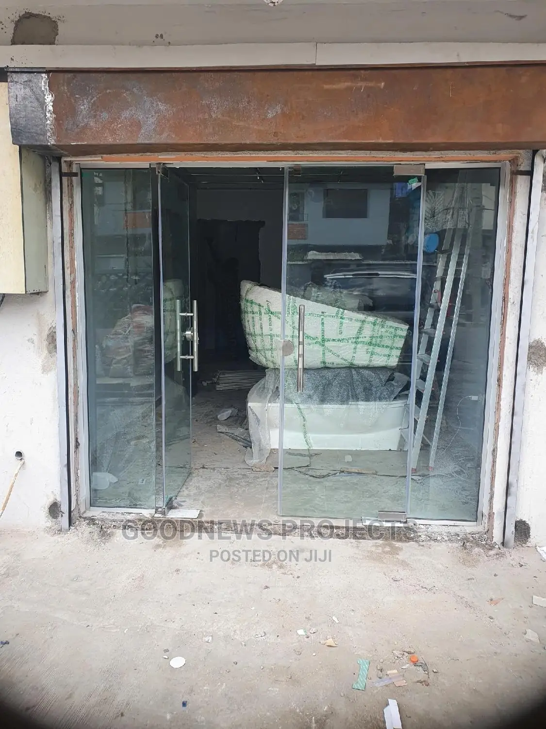 Spa Entrance Glass Door