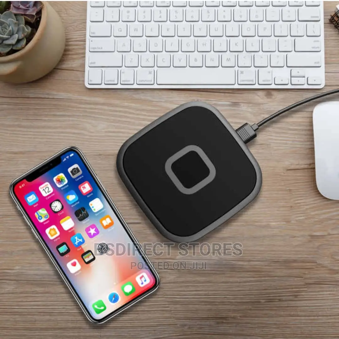 Mitec 10W Qi Wireless Fast Charger Pad. Case Compatible.