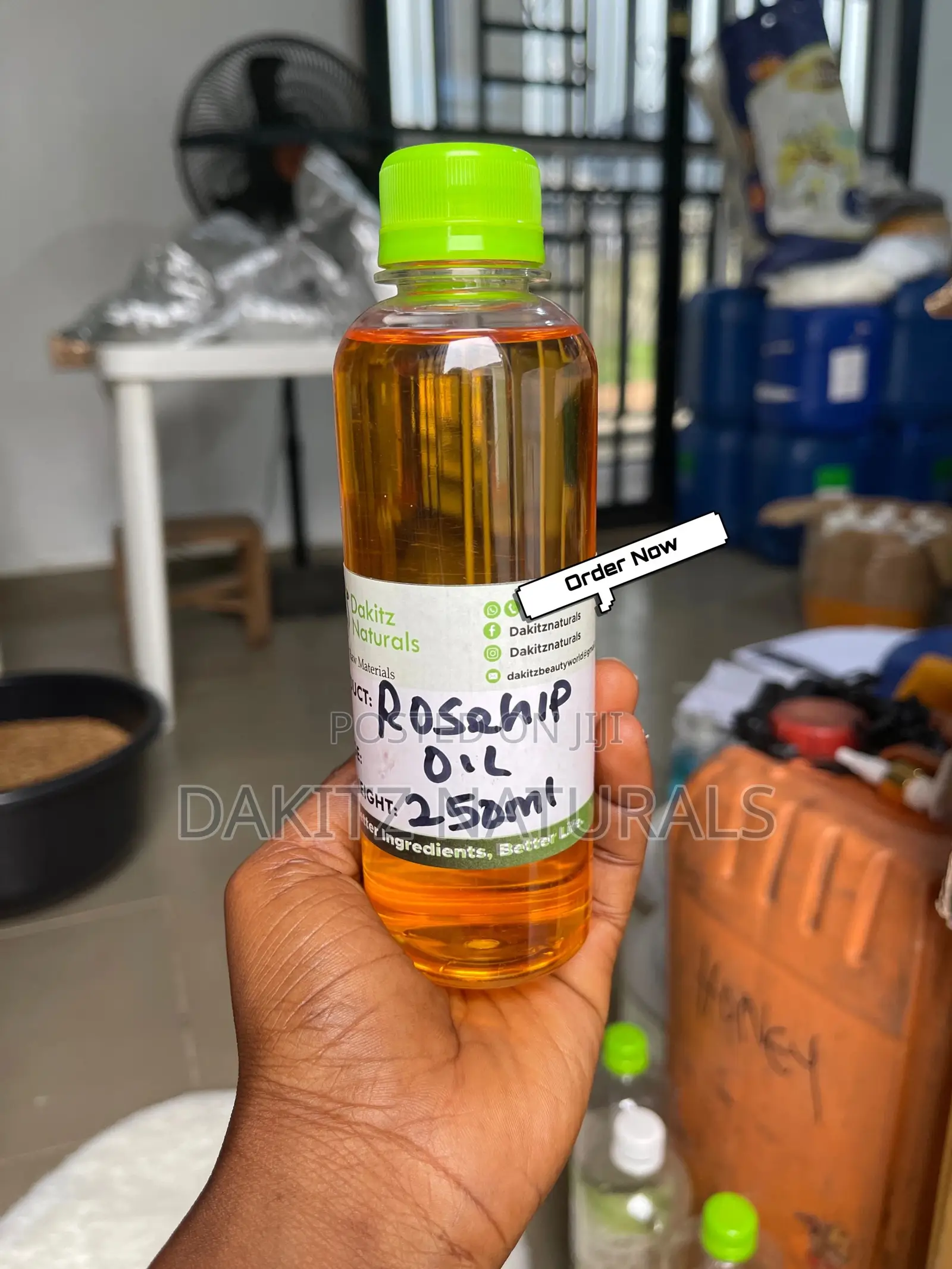Rosehip Oil 250ml Coldpressed Carrier Oil