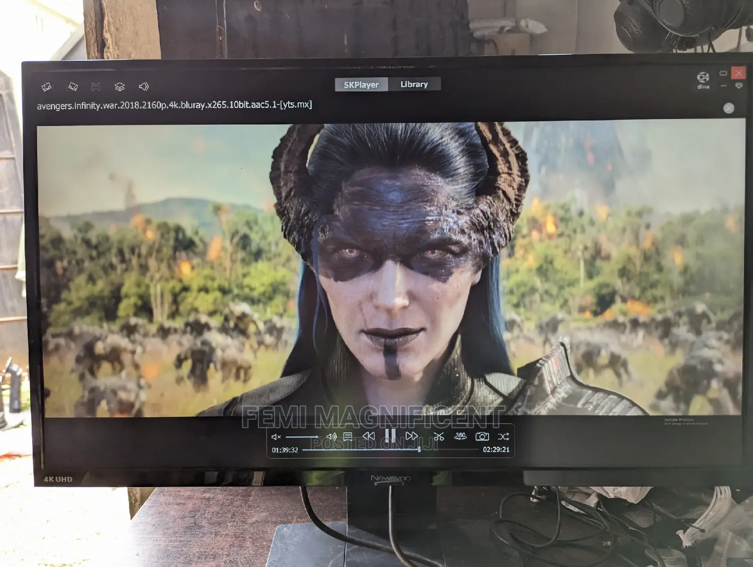 Newsync 32 Inches Ips Monitor. HDMI 3840X2160 Uhd HDR