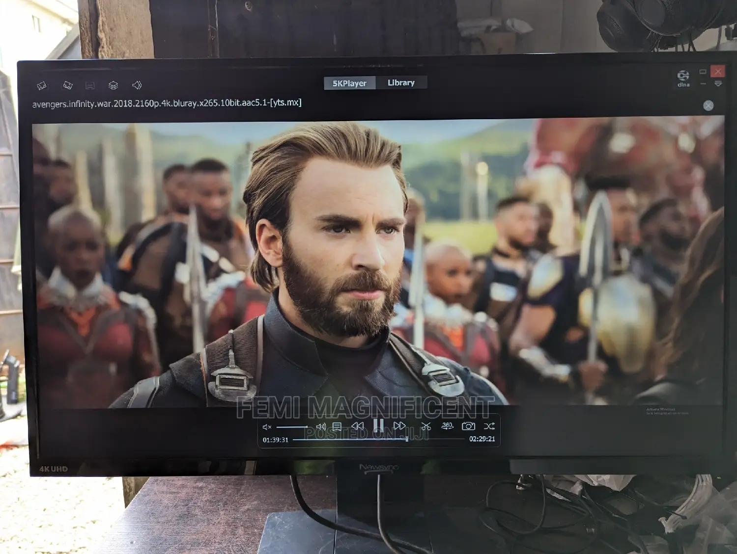 Newsync 32 Inches Ips Monitor. HDMI 3840X2160 Uhd HDR