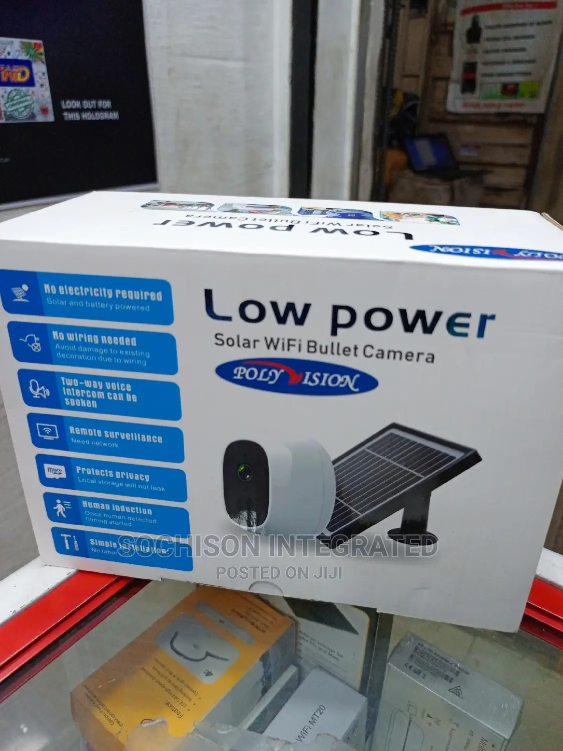 Solar Wifi Outdoor Waterproof Camera With Panel