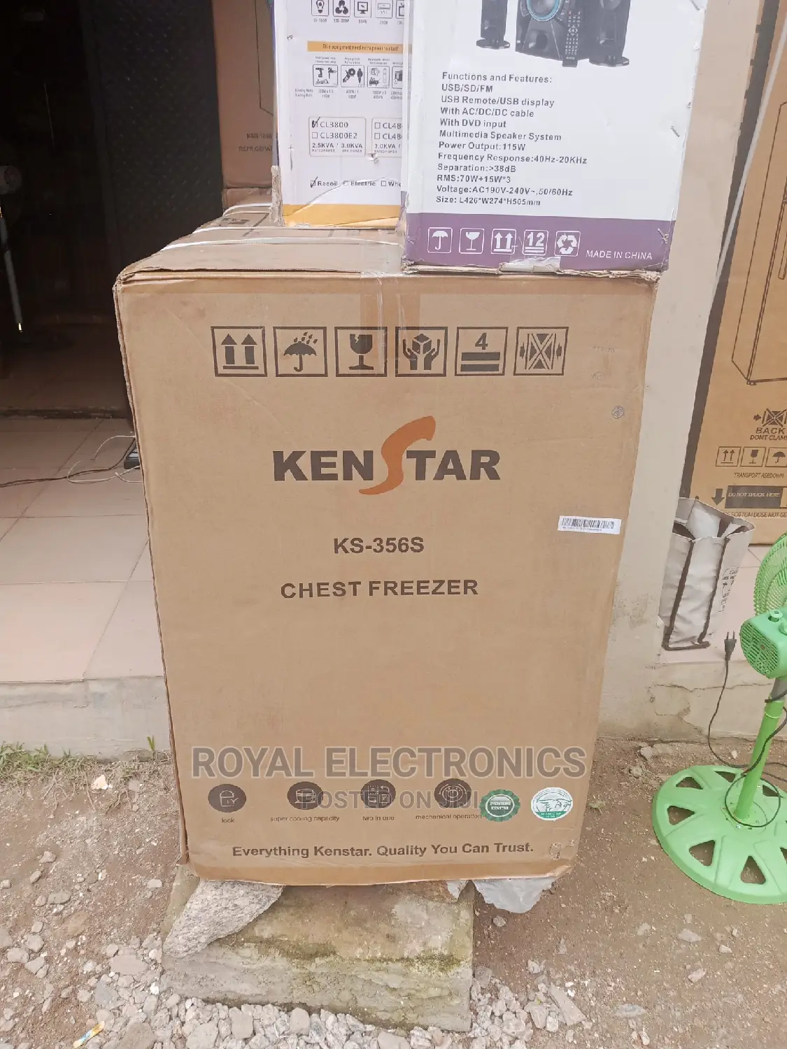 Authentic Kenstar Panasonic 255l Chest Freezer