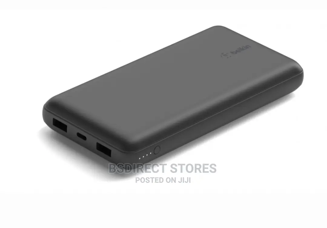 Belkin 20000mah Portable Power Bank Charge 3 Devices at Once