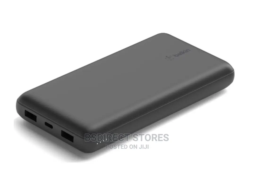 Belkin 20000mah Portable Power Bank Charge 3 Devices at Once