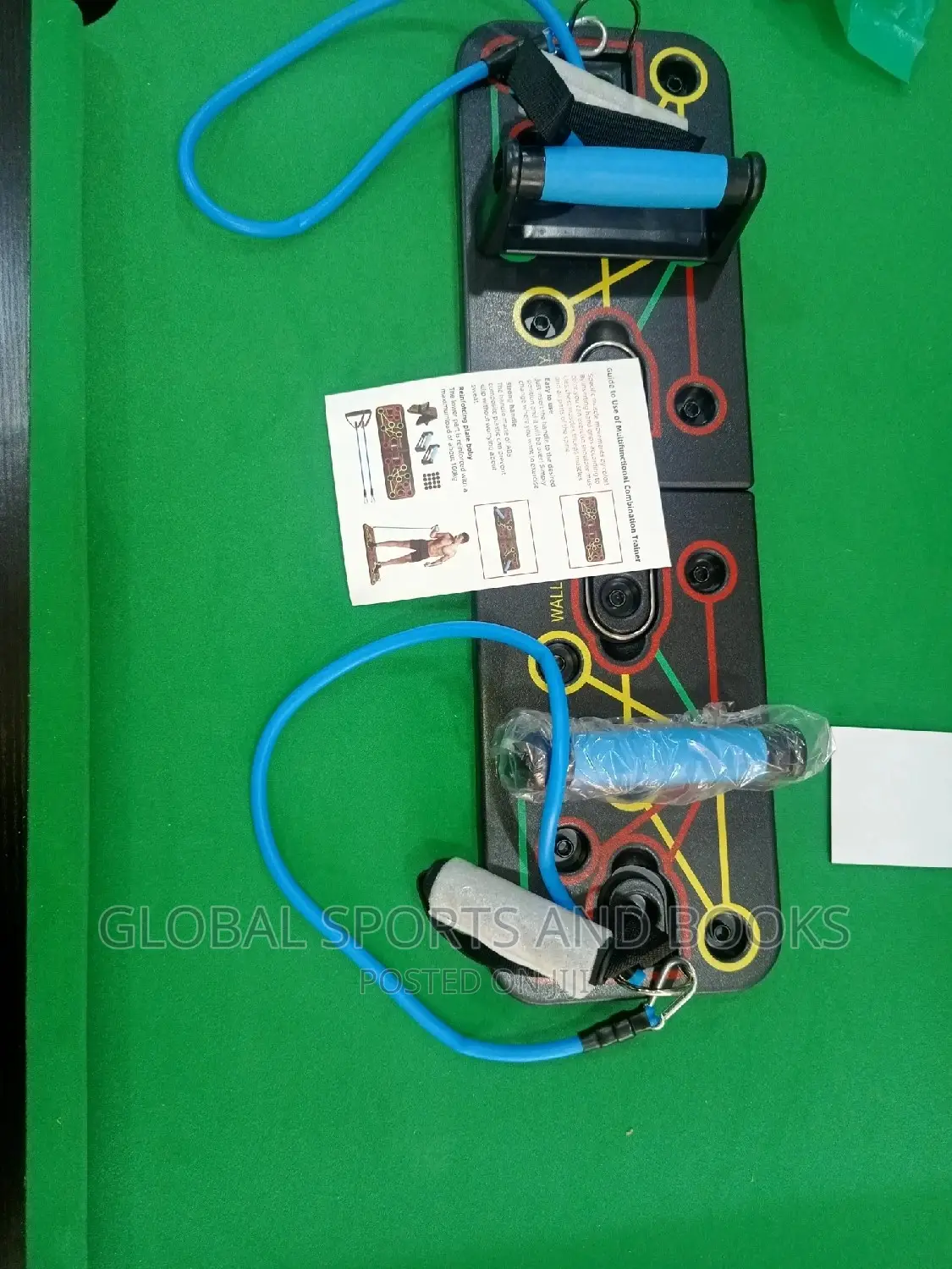 Push Up Board With Resistance Band