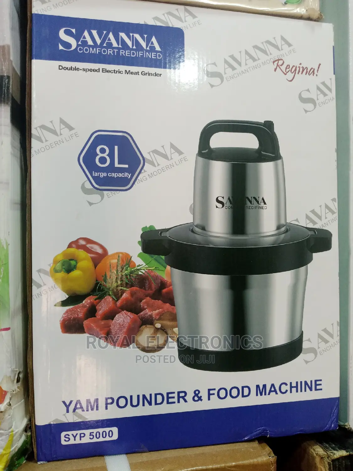 Savanna 8L Yam Pounder and Food Machine