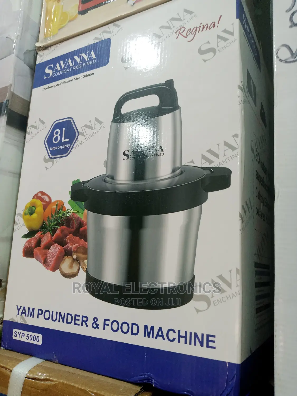 Top Class Savanna 8L Yam Pounder and Food Machine