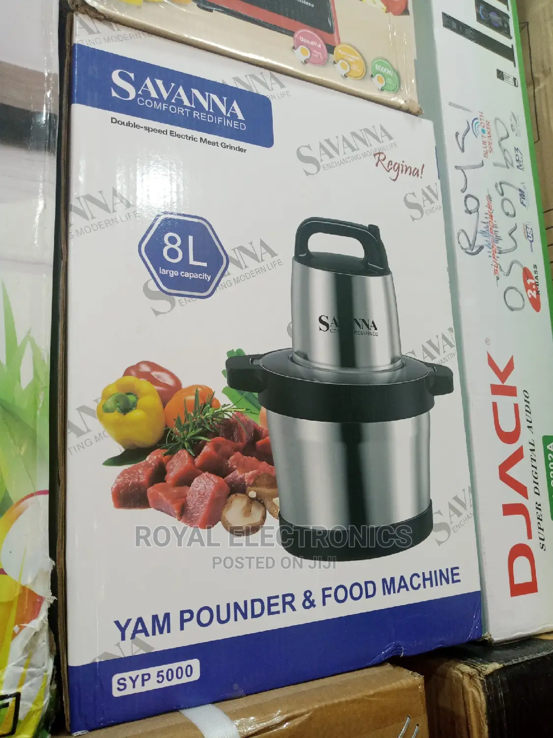 Top Class Savanna 8L Yam Pounder and Food Machine