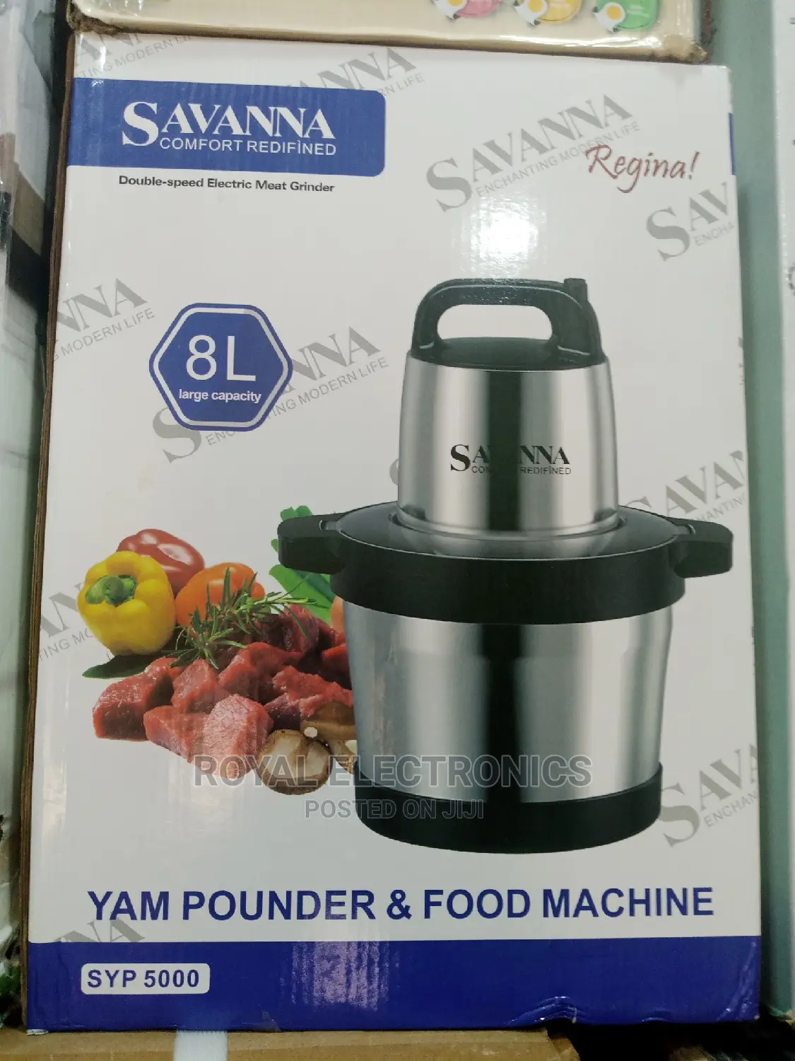 World Class Savanna 8L Yam Pounder and Food Machine