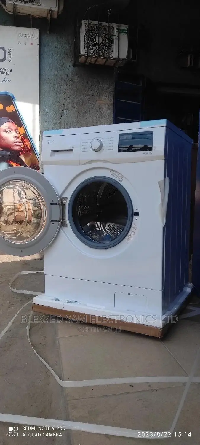 Lg Inverter 9 Kg Front Load Wash Spin>10yrs Warranty