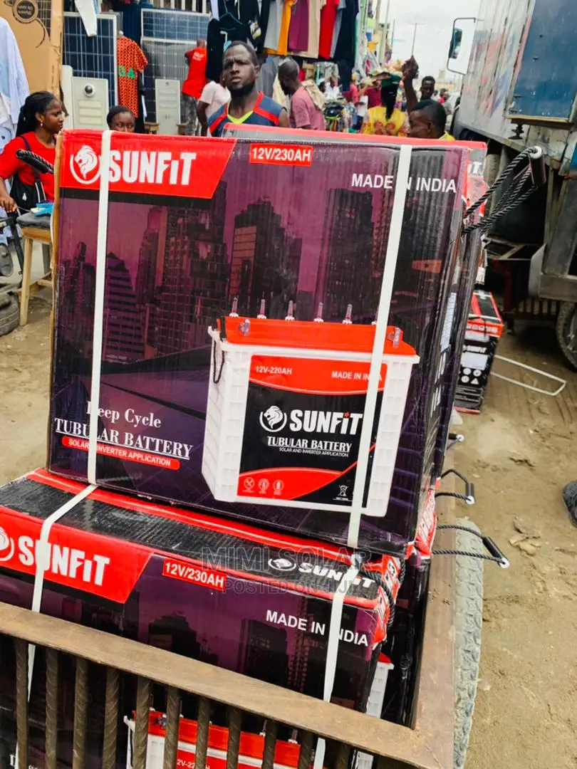 Sunfit Tubular Battery Available