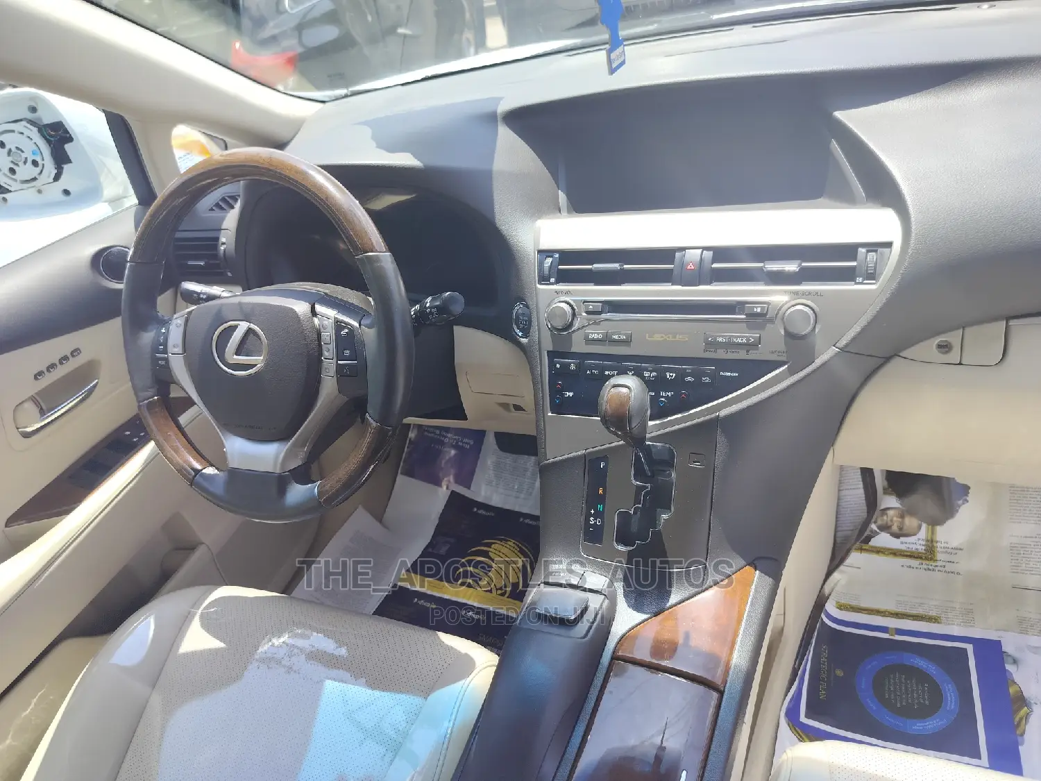 Lexus RX 350 AWD 2014 White
