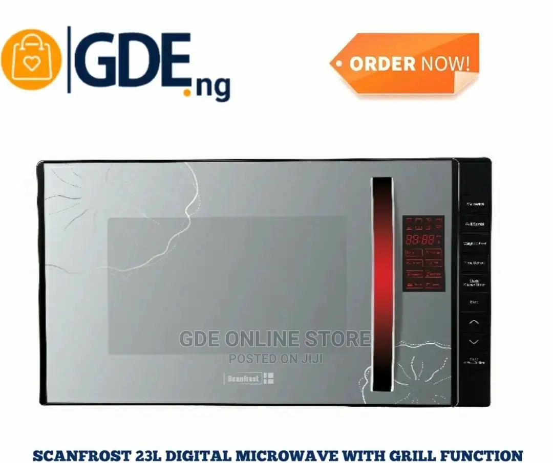 Scanfrost 23L Digital Microwave Oven With Grill Sfmw023