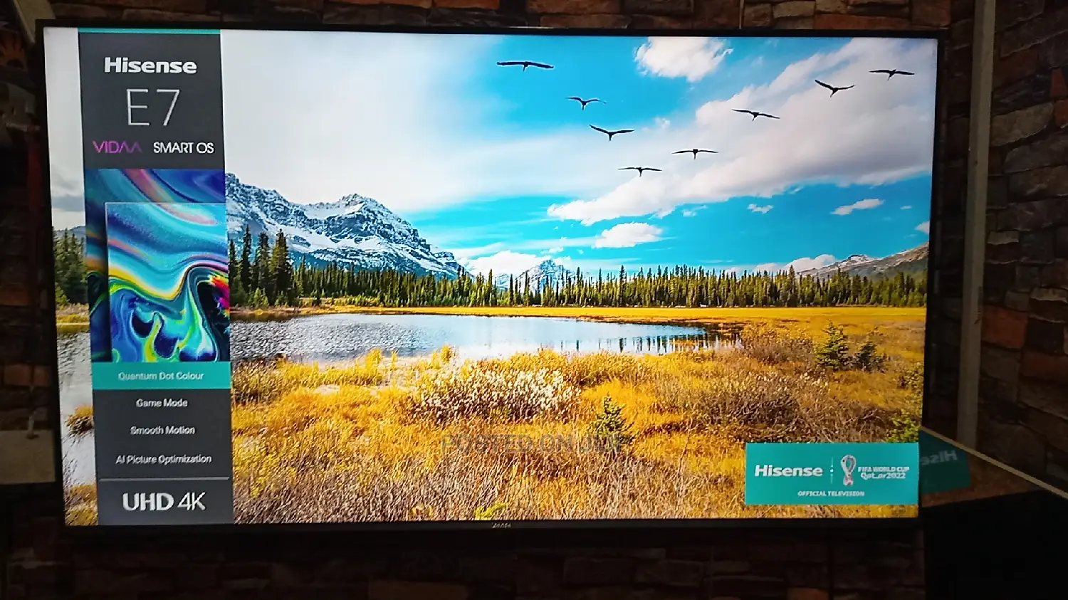 Uk Used 55 Inches Hisense Smart Tv