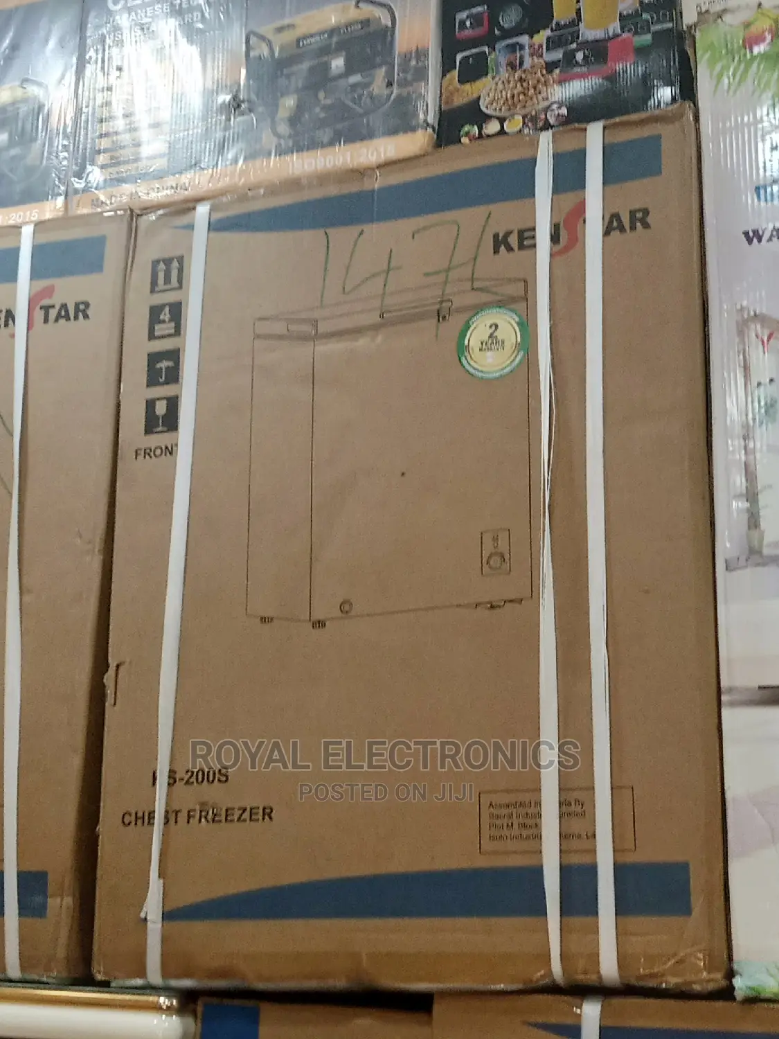 Standard Kenstar Panasonic 147l Chest Freezer Ks -200s