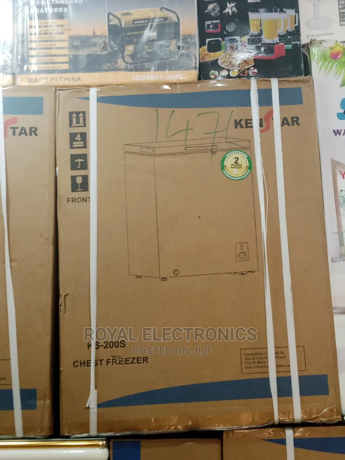 Top Class Kenstar Panasonic 147l Chest Freezer Ks-200s