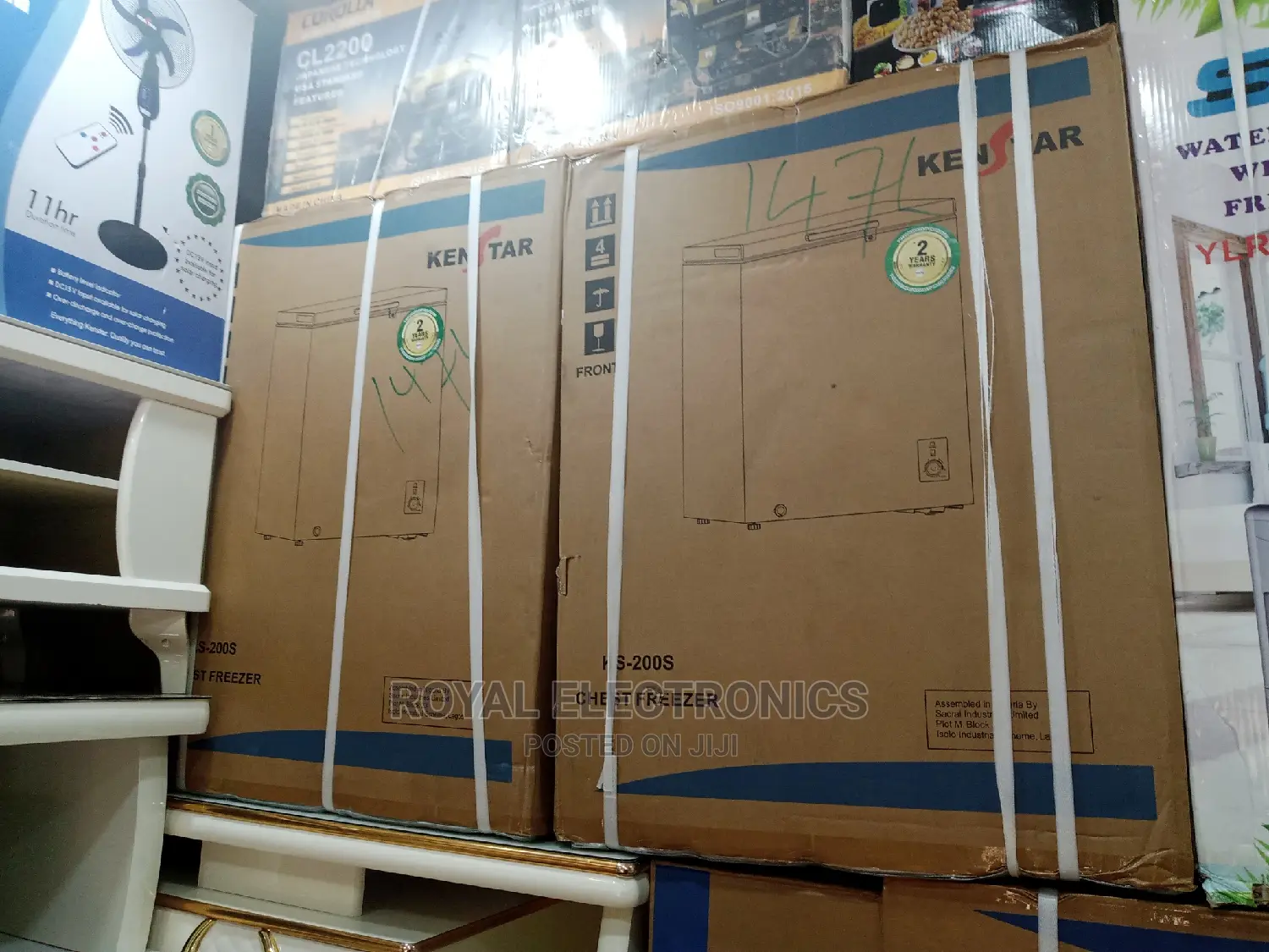 World Class Kenstar Panasonic 147l Chest Freezer Ks-200s