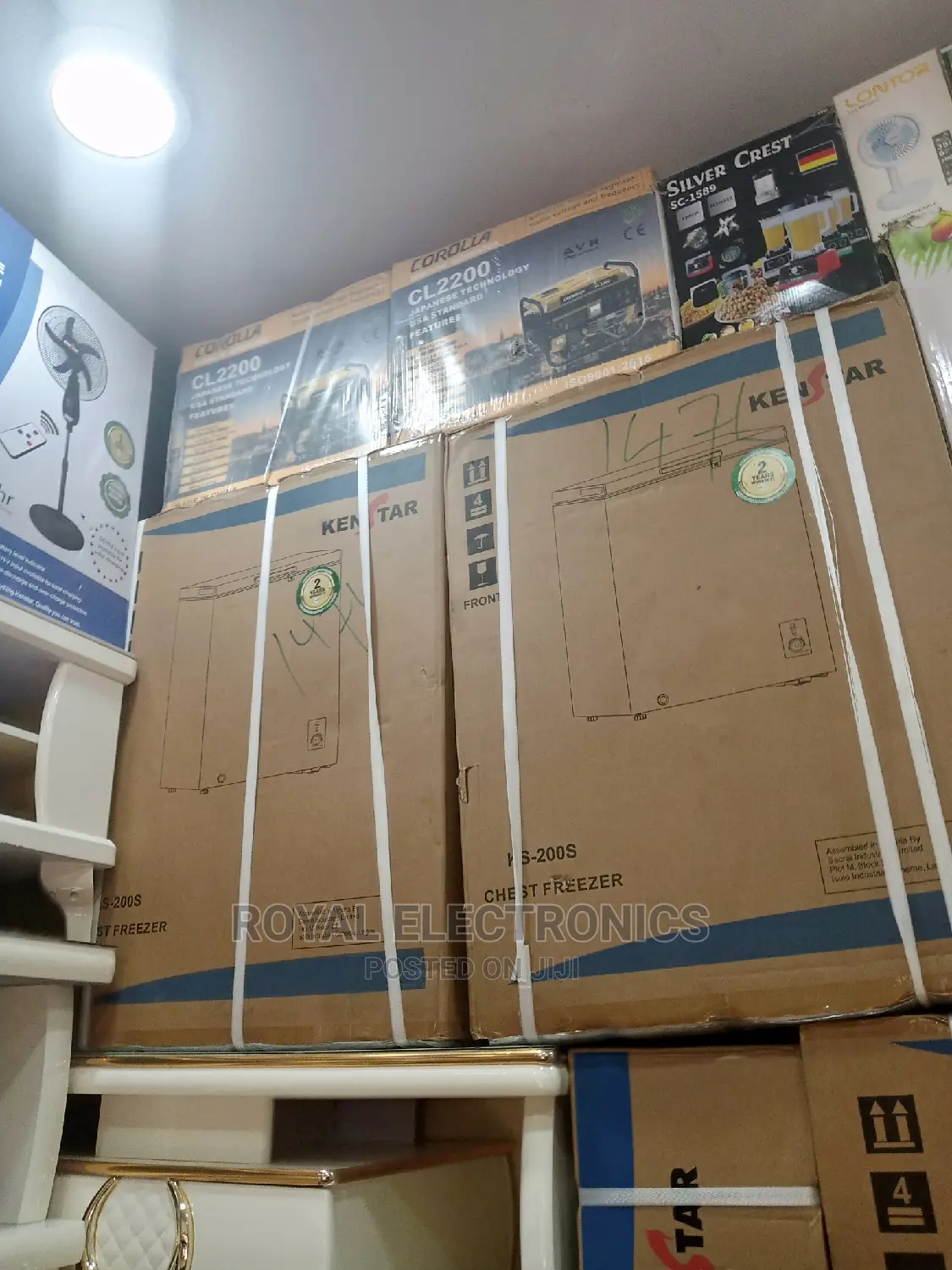 Long Lasting Kenstar Panasonic 147L Chest Freezer Ks-200s
