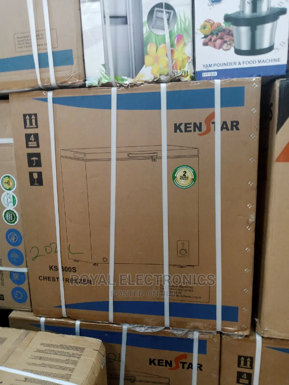 Very New Kenstar(Ks-300s) Panasonic 202l Chest Freezer