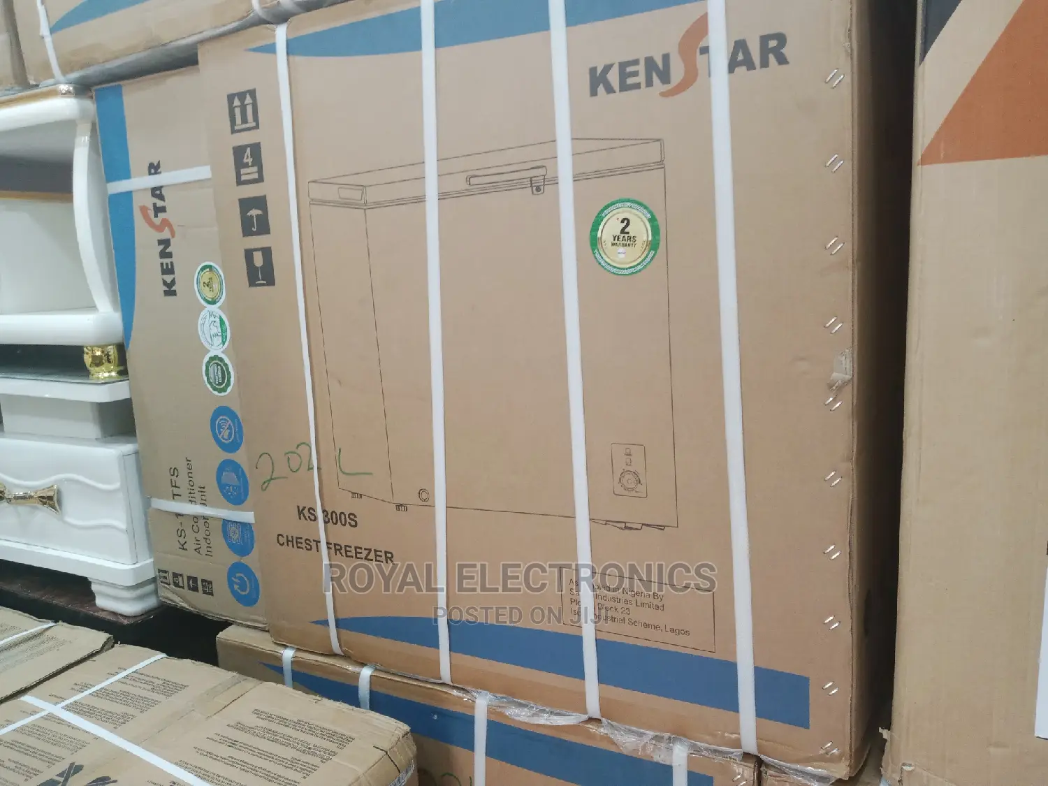 Top Class Kenstar(Ks-300s) Panasonic 202l Chest Freezer