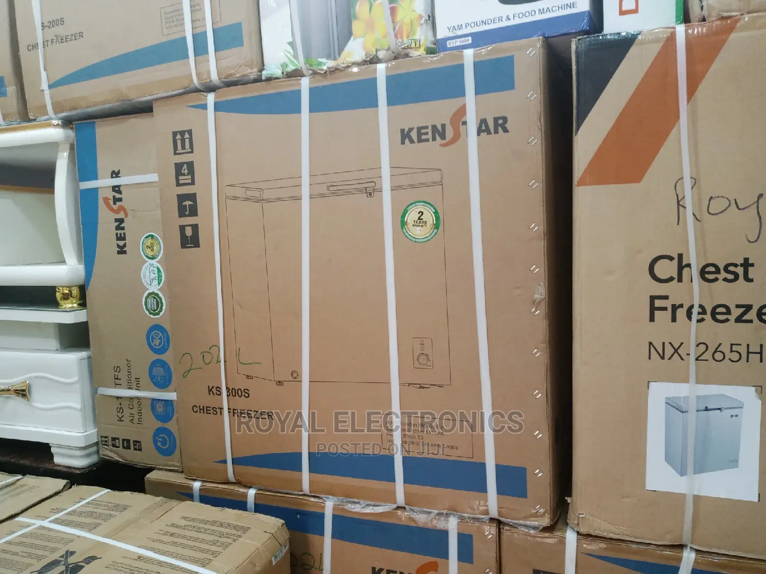 World Class Kenstar(Ks-300s) Panasonic 202l Chest Freezer
