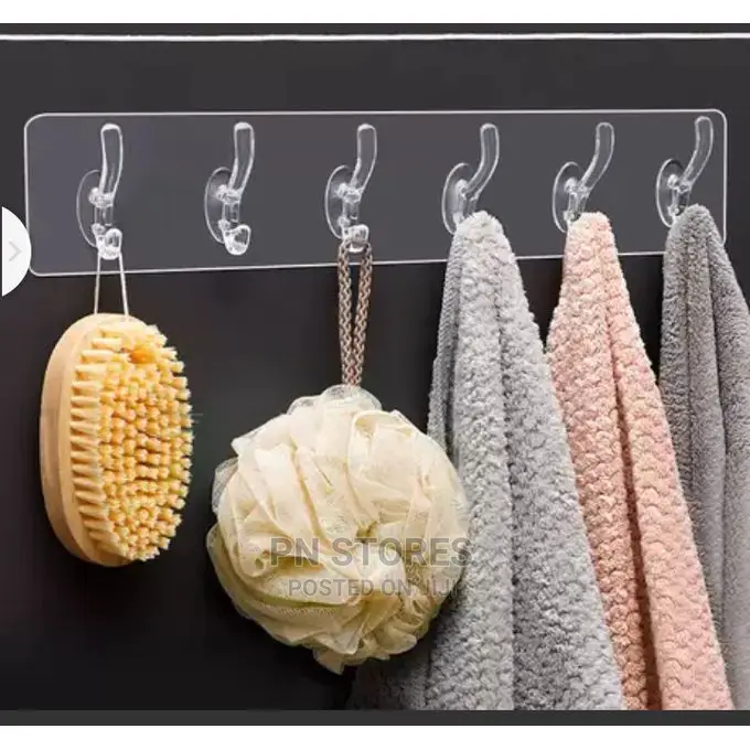 12 PCS Strong Adhesive Wall Stick Hook