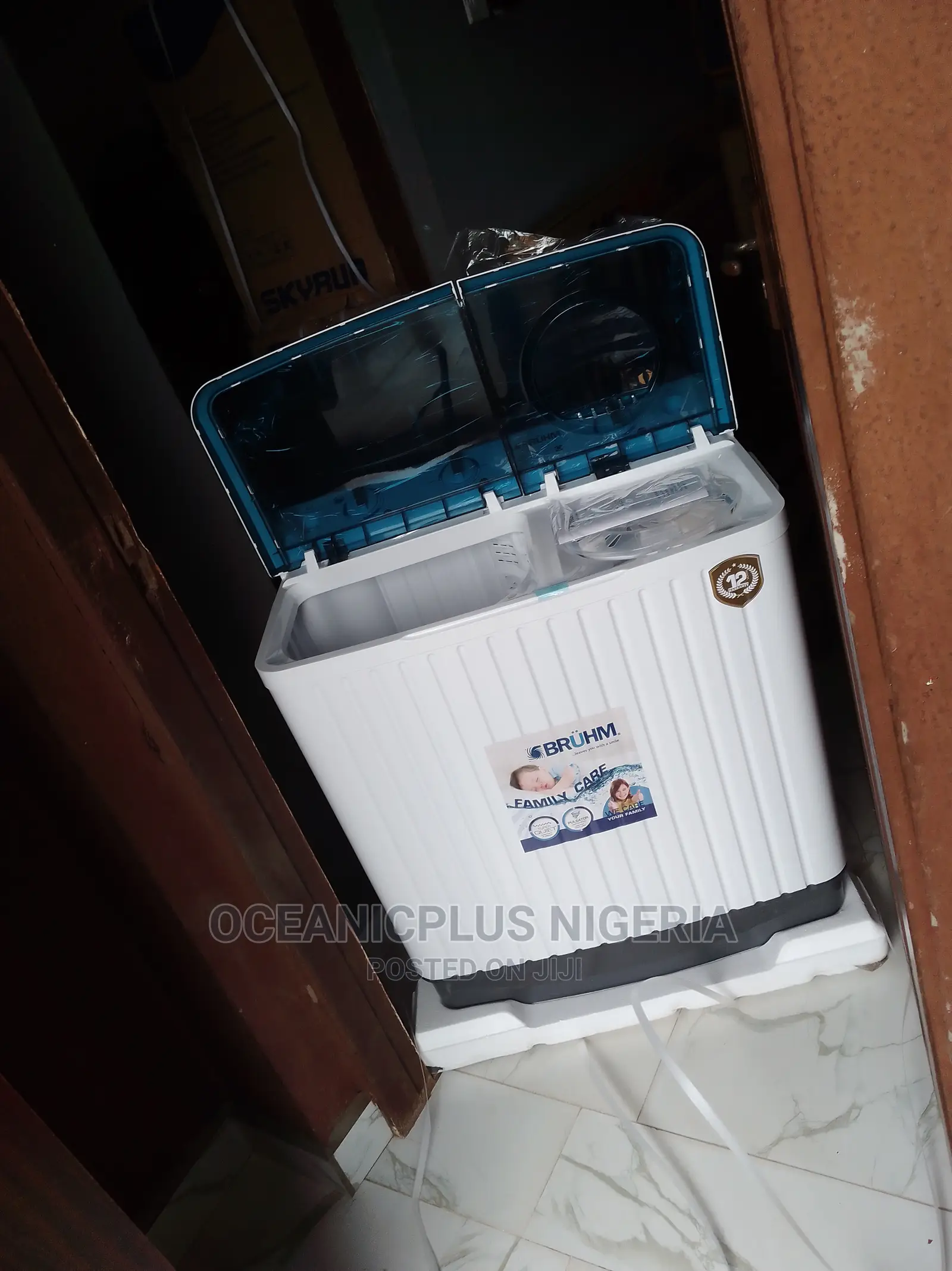 Low Noise Bruhm 8kg Top Loader Washing Machine