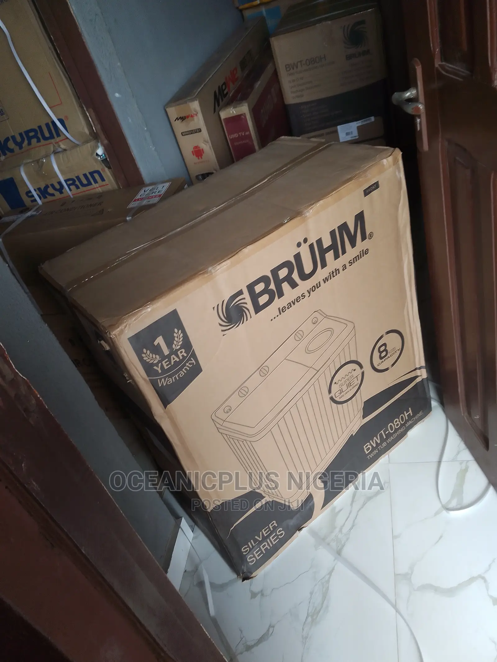 Quality Bruhm 8kg Bigpower Washing Machine