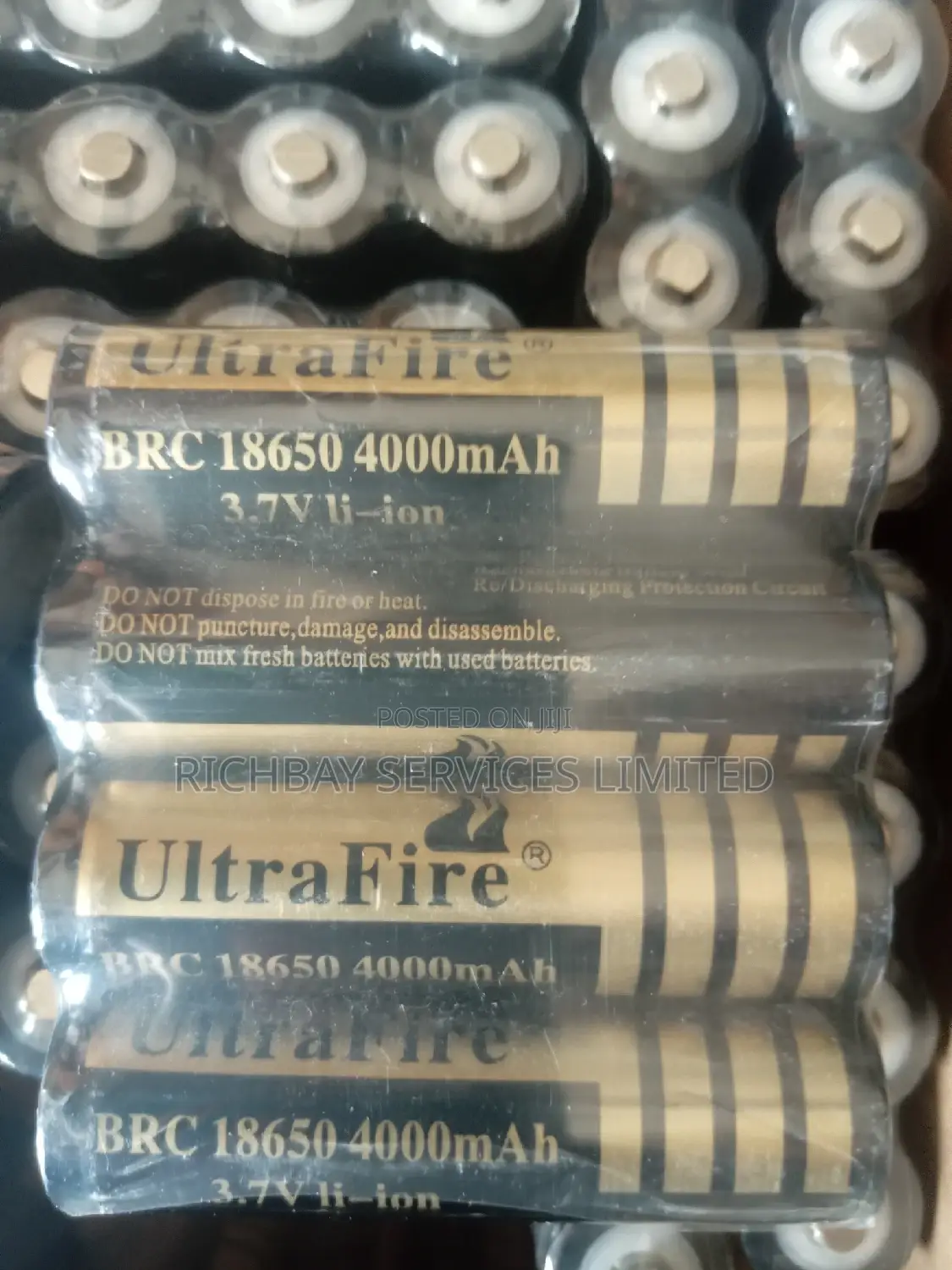 18650 Lithium Ion Battery 4000MAH
