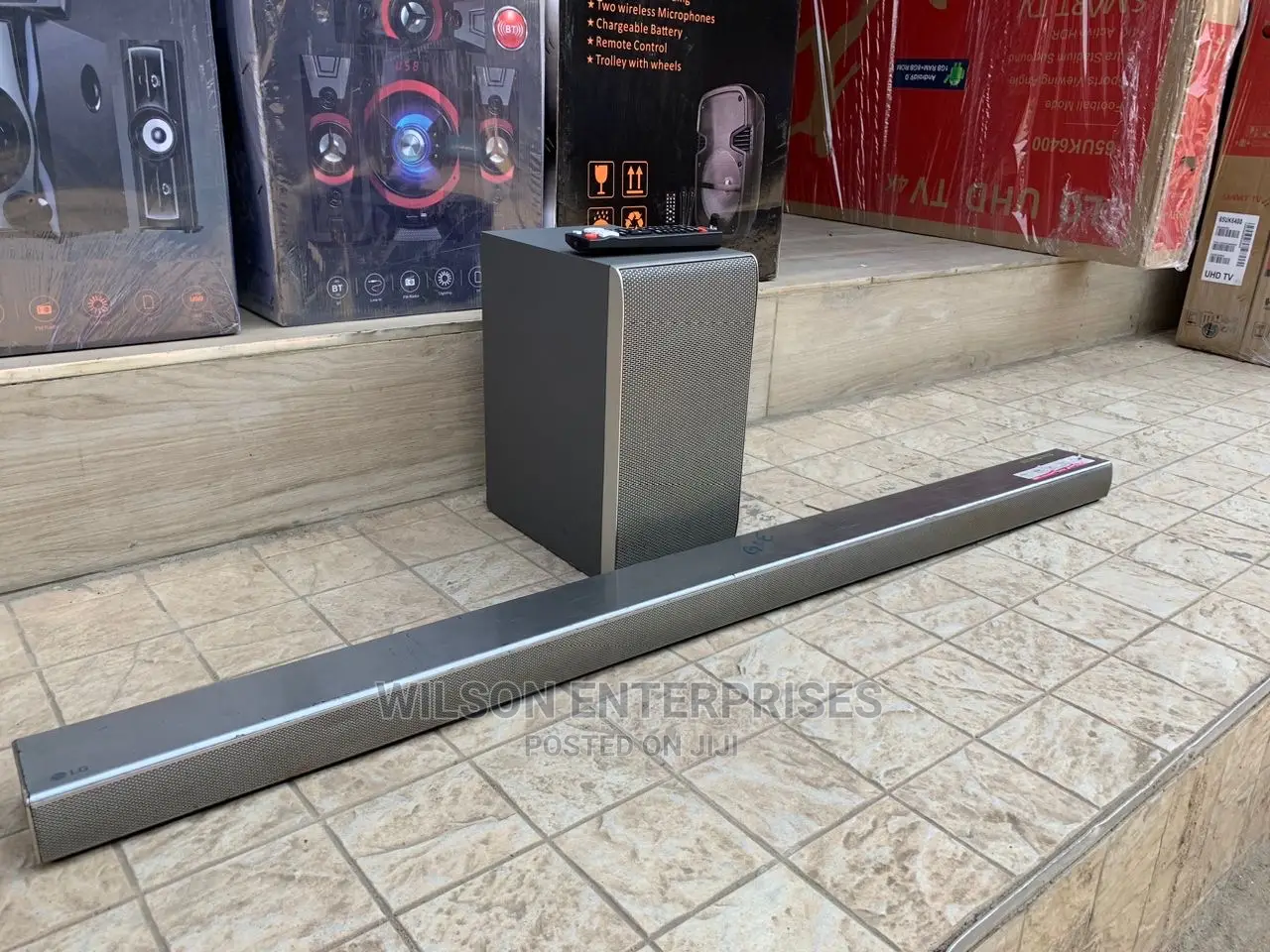 Lg Sh8 420w 4.1ch Music Flow Wi-Fi Multi-Room Soundbar