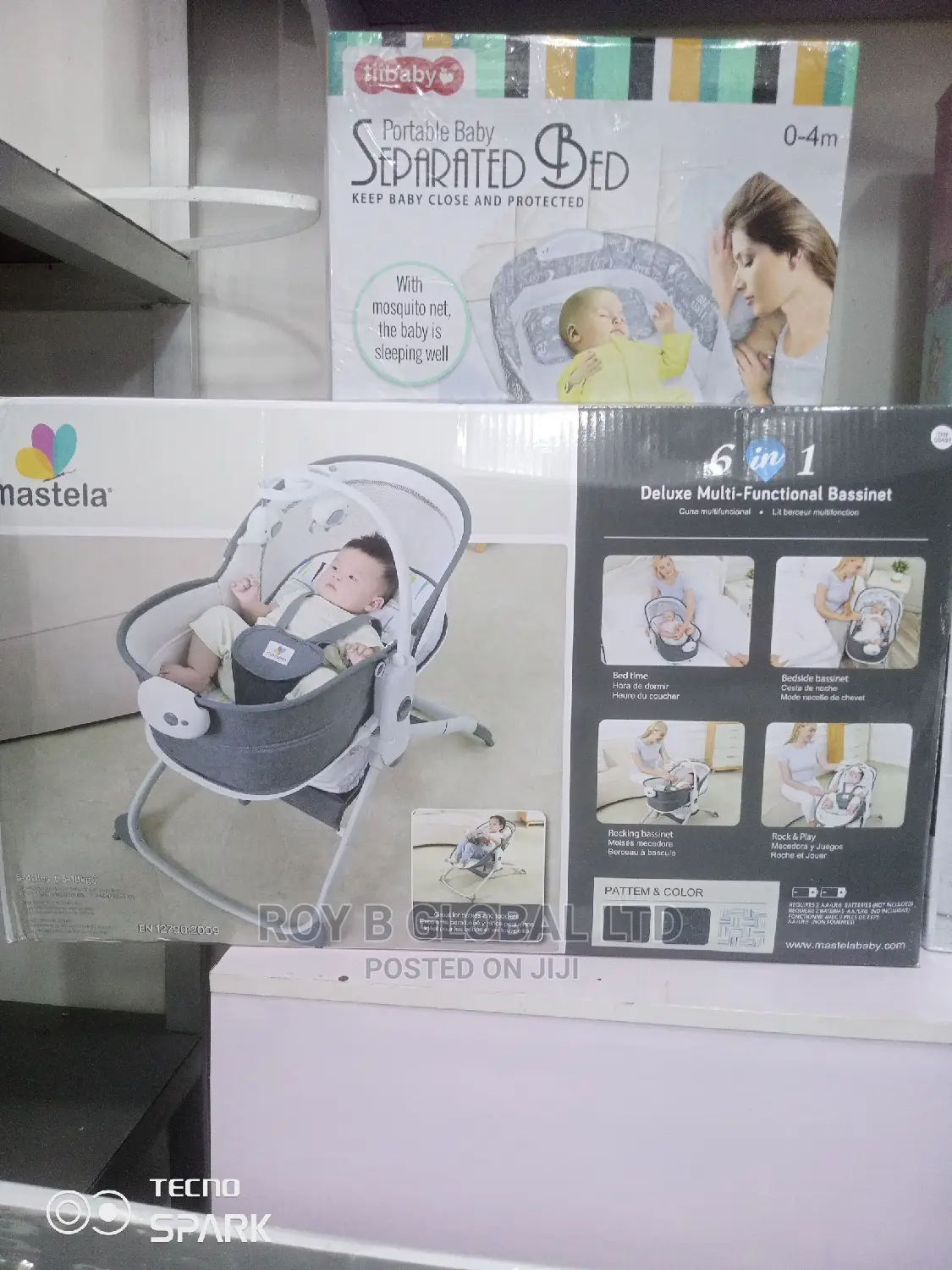Mastela 6in1 Deluxe Bassinet