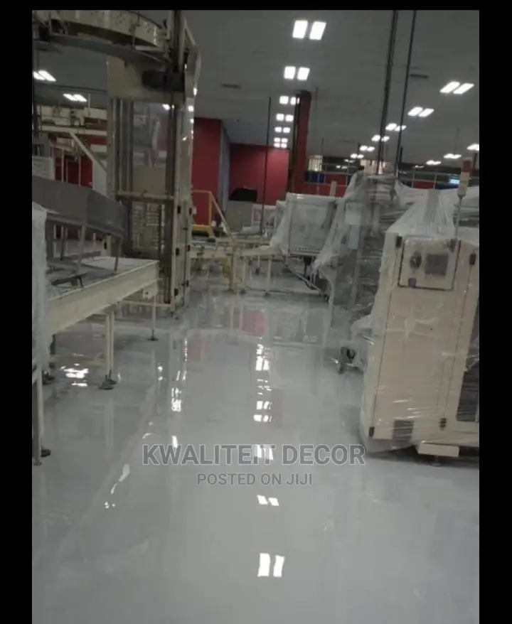 Gray Colour Industrial Epoxy Flooring