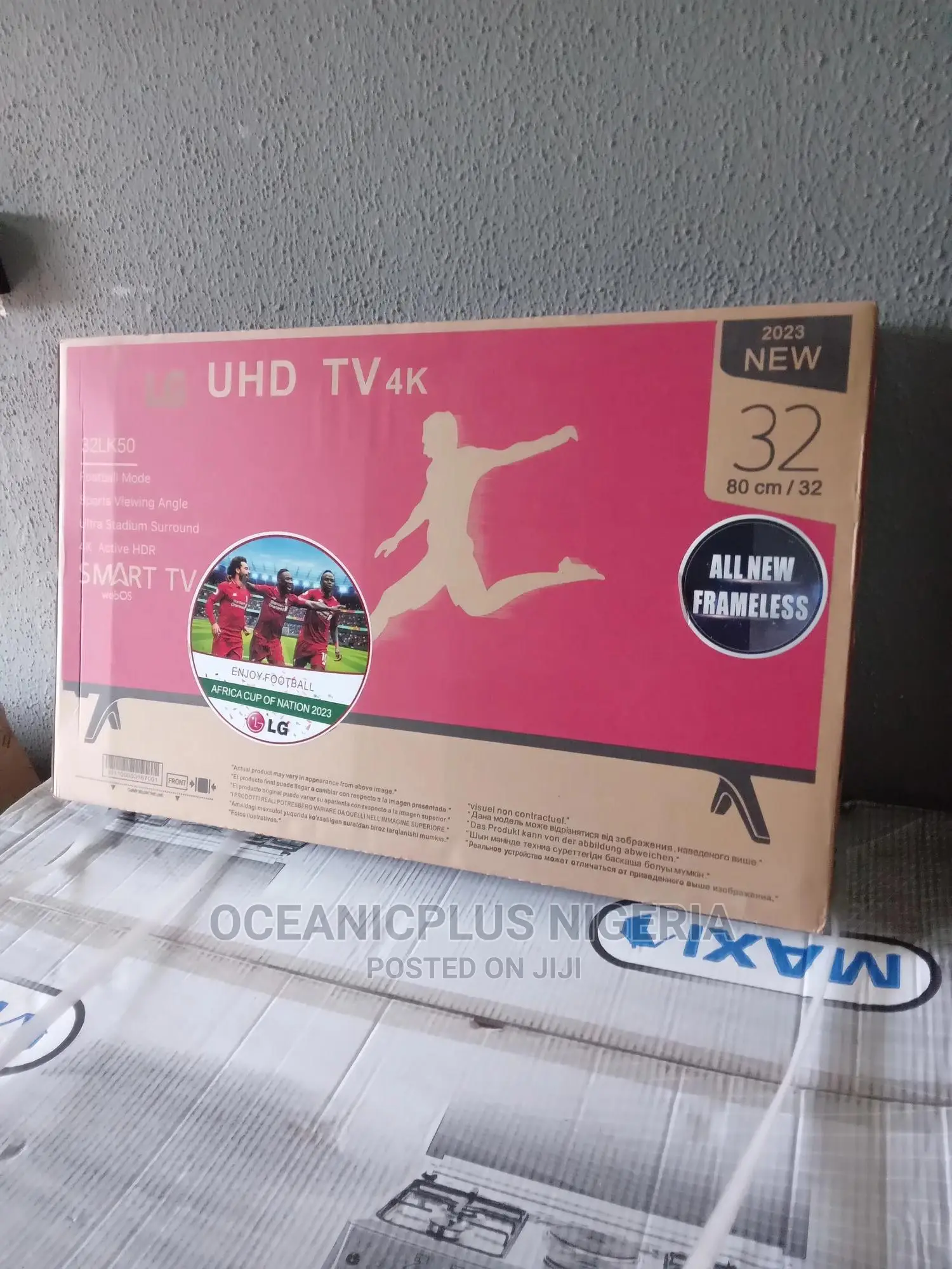 Portable LG 32 Inches Smart TV With Active HDR