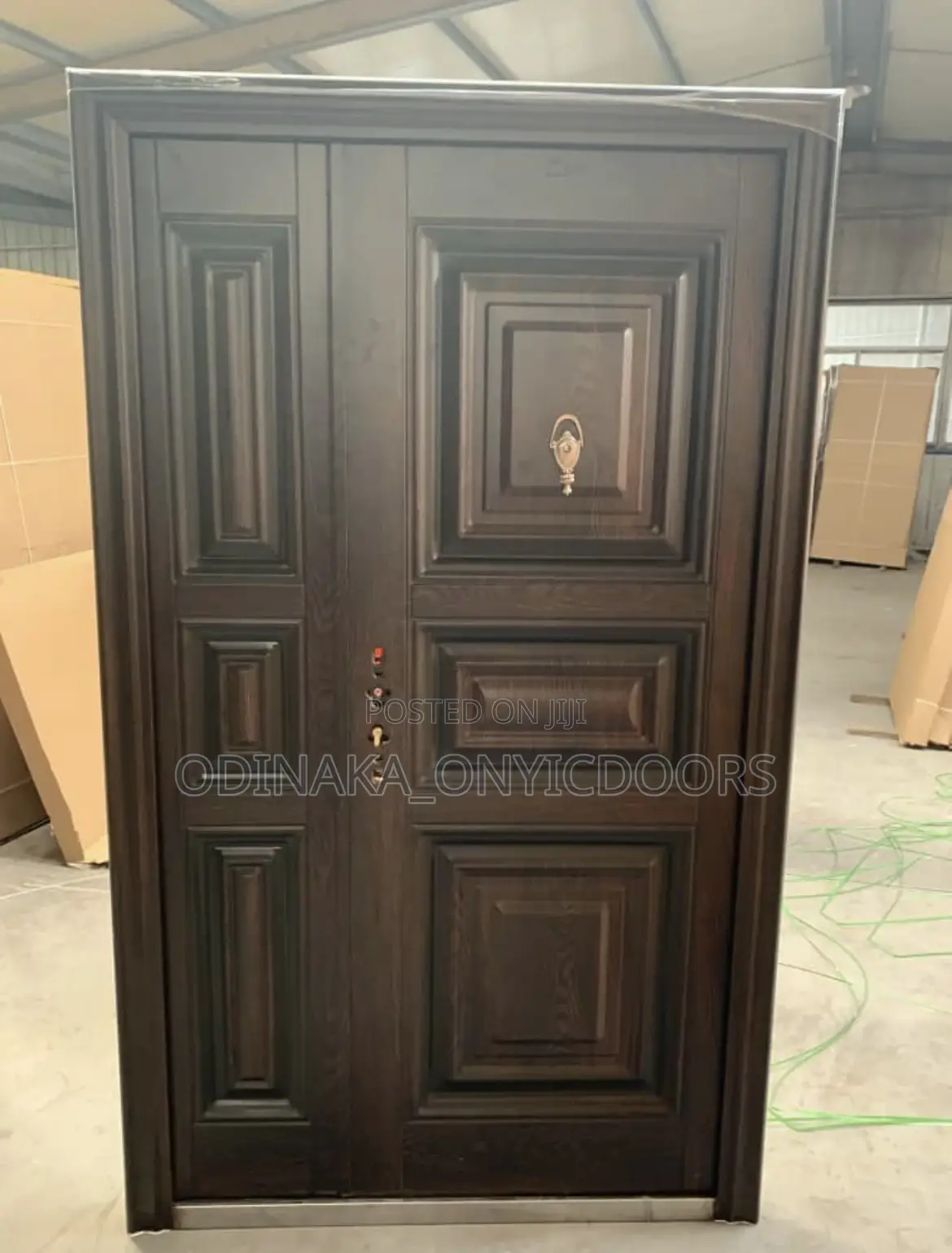 7ft by 4ft German 250mm Security Steel Door (3 Panel Design)