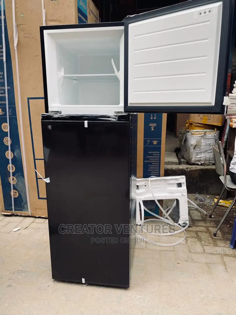 Midea Double Door Refrigerator(150l)Low Voltage,Fast Cooling